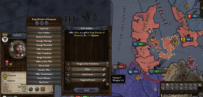 Embracing The Devil Will Soon Become More Dangerous In The Next Crusader Kings II: Monks and Mystics Update