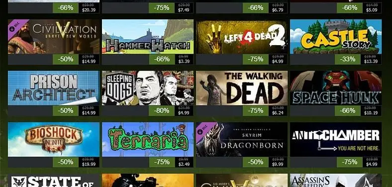 Half of all PC gamers wait for a price-drop or sale before buying a game