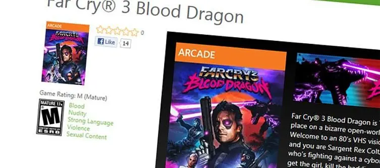 Ubisoft's Far Cry 3: Blood Dragon is an "80's VHS vision of the future"