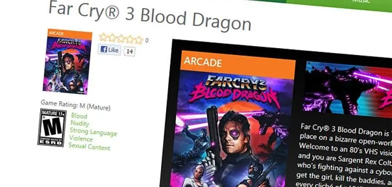 Ubisoft's Far Cry 3: Blood Dragon is an "80's VHS vision of the future"