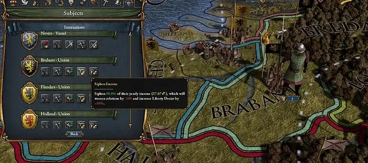 Europa Universalis IV: Common Sense fundamentally alters relationships with subject states