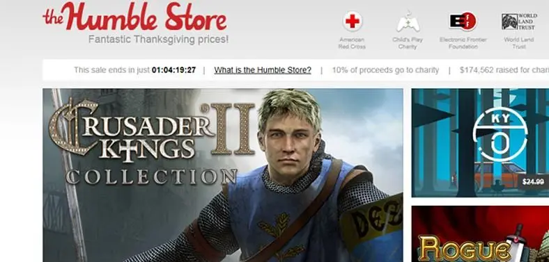 Humble Bundle launches Thanksgiving sale on Humble Store
