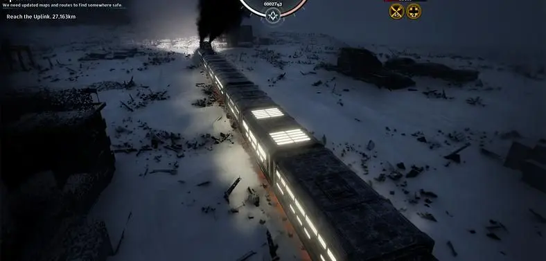 Survival City Builder On Rails, Frostliner, Announced For 2026 Release