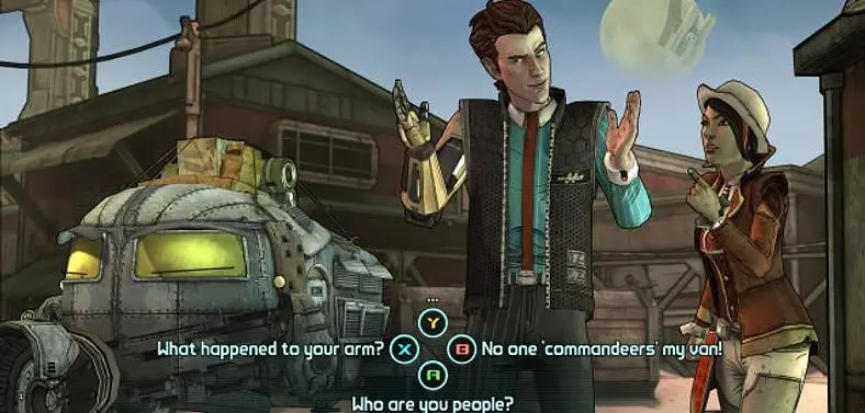 New screenshots show Telltale's upcoming Borderlands game in action