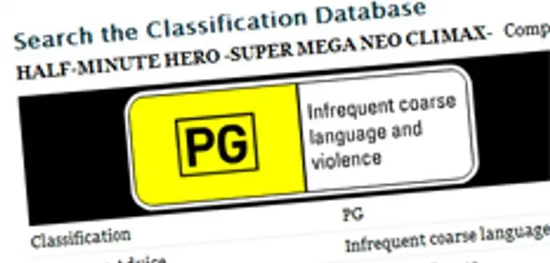 OFLC rates 'Half-Minute Hero: Super Mega Neo Climax Edition'