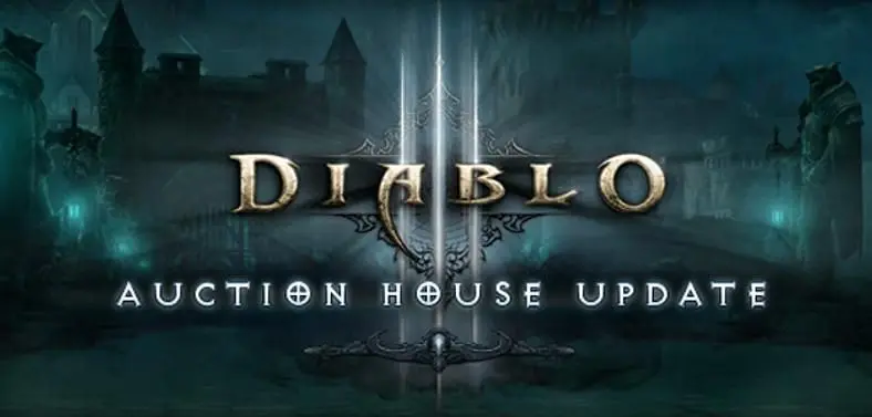 Diablo III's gold and real-money auction houses "are now shut down"