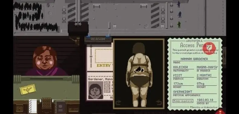 Communist border crossing immigration official sim Papers, Please! now available