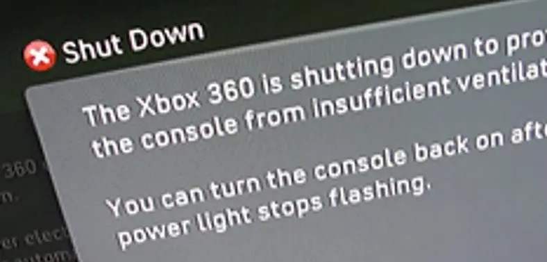 New Xbox 360s auto shutdown if vented poorly to avoid damage