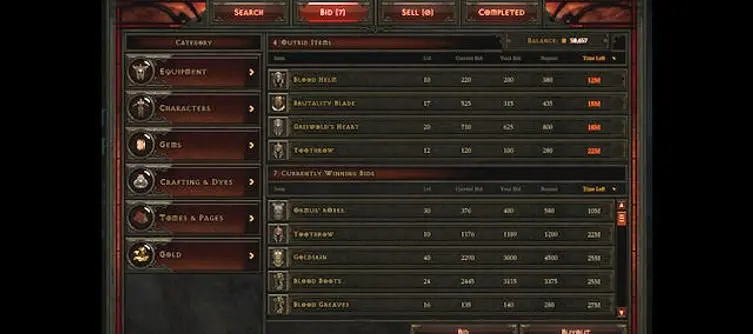 1.03b patch adds commodity trading in Diablo III auction house