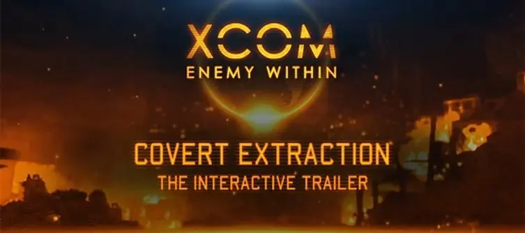 XCOM: Enemy Within interactive trailer live