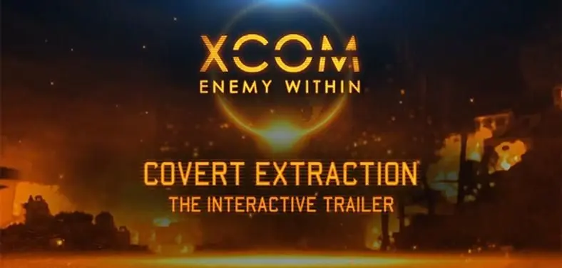XCOM: Enemy Within interactive trailer live