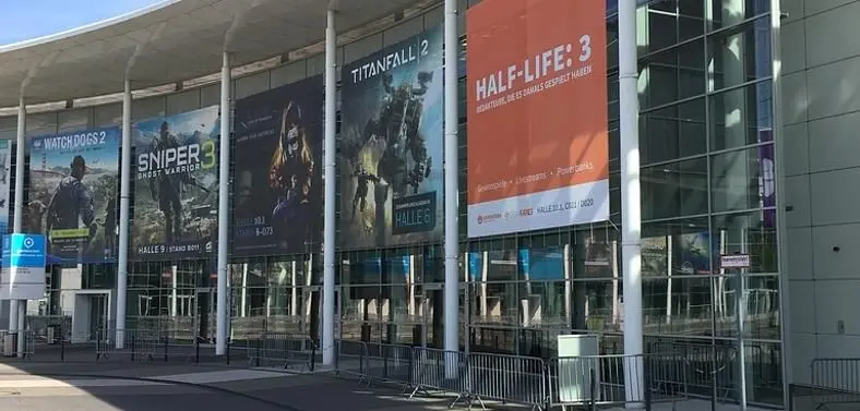 Half-Life: 3 is advertised at Gamescom and yes, it’s a dumb joke