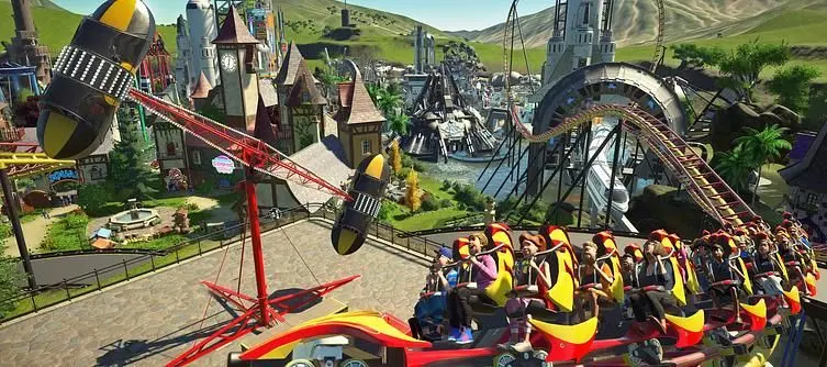 Planet Coaster's Spring Update Introduces Go Karts, Vandals and Pickpockets Next Month 