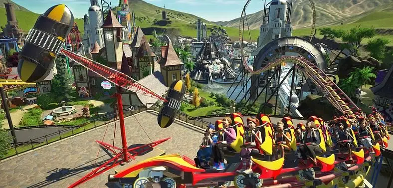 Planet Coaster's Spring Update Introduces Go Karts, Vandals and Pickpockets Next Month 