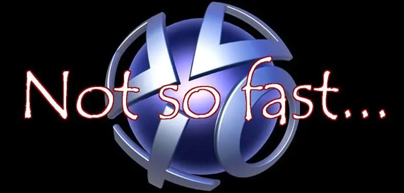 Japan not allowing PSN yet