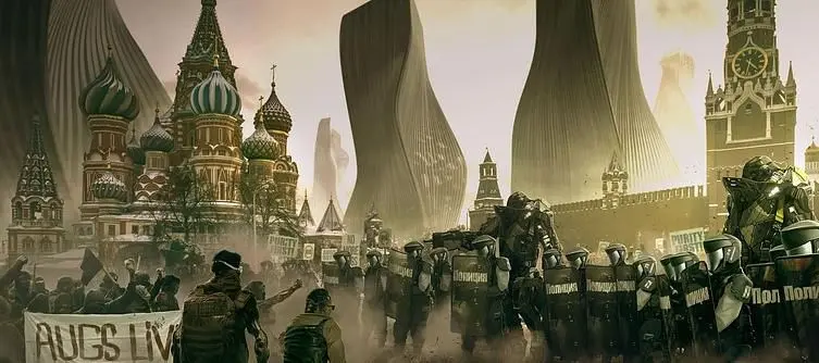 New Deus Ex taking criticism for use of black lives matter language