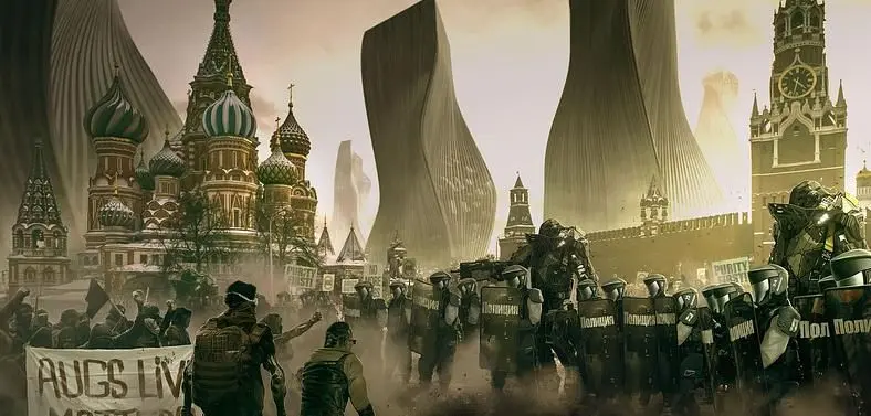New Deus Ex taking criticism for use of black lives matter language