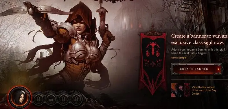 Create your own unique sigil in Diablo III pre-release promotion
