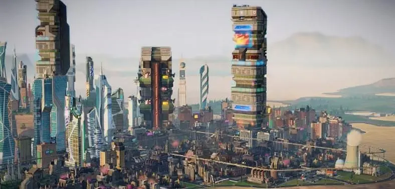 New SimCity expansion trailer shows off mega-towers and maglevs