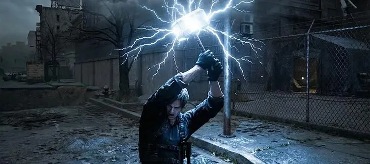 Leon's Worthy Enough, So Let him Wield Mjolnir in This Resident Evil Requiem Mod