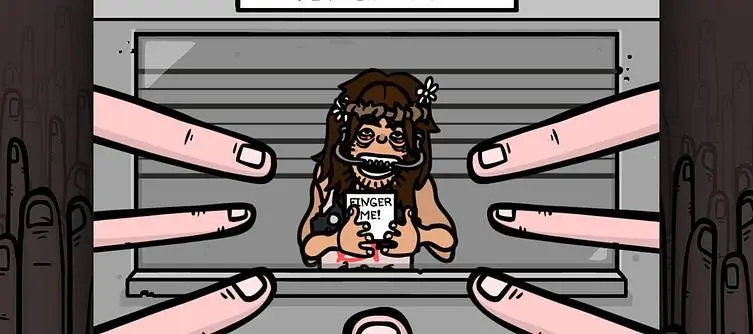 Edmund McMillen next game is Fingered, the weirdest police procedural ever made