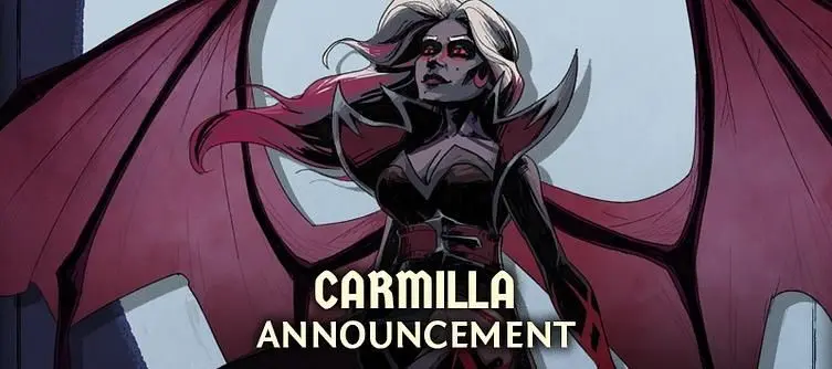 Carmilla will join Ravenswatch in version 1.0, releasing in September