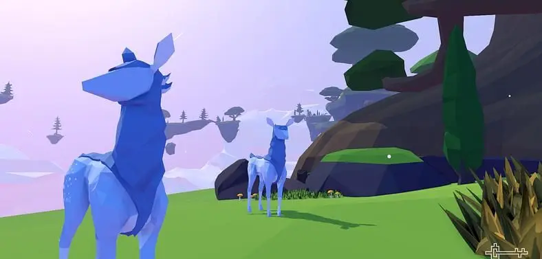 Vibrant, Minimalist Exploration Game AER Will Be Playable At Gamescom Next Week