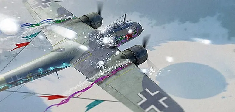 World of Warplanes gets festive with snowballs, a Lapland map, and... flyable UFOs