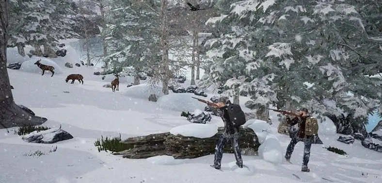Snowy online multiplayer survival game Wintertide crowdfunding launched on Kickstarter