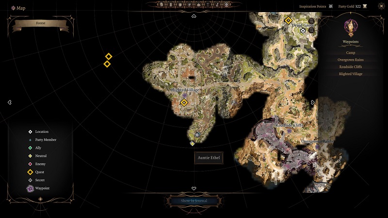 Baldur’s Gate 3 Auntie Ethel Hag Boss Location Guide | GameWatcher