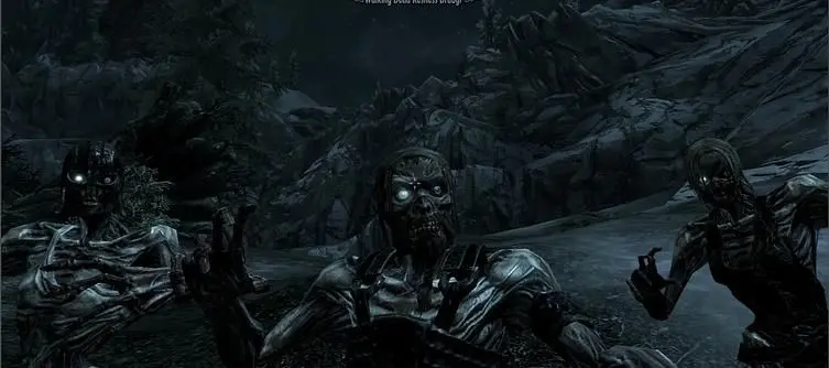 The Walking Dead are out to get you in this Skyrim Mod