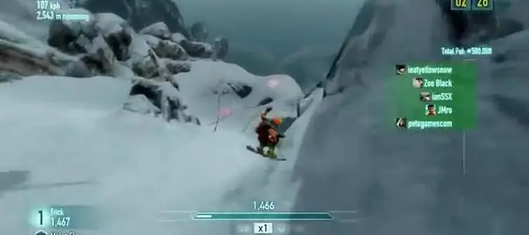 SSX "Countdown" hints at online multiplayer
