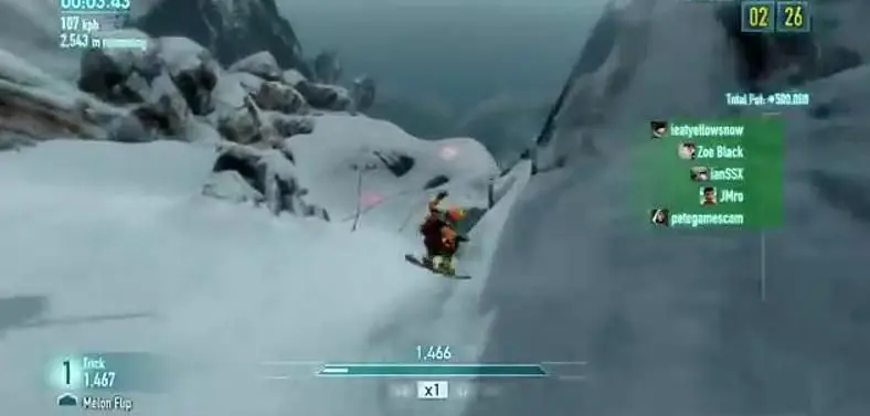 SSX "Countdown" hints at online multiplayer