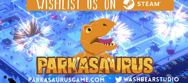 Theme Park Management Game Parkasaurus Announced