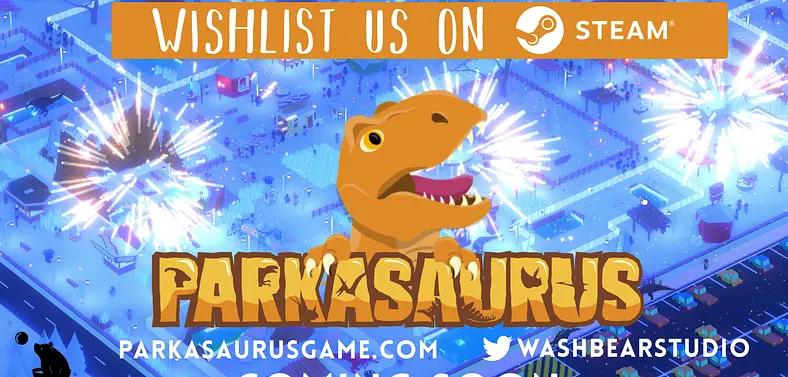 Theme Park Management Game Parkasaurus Announced