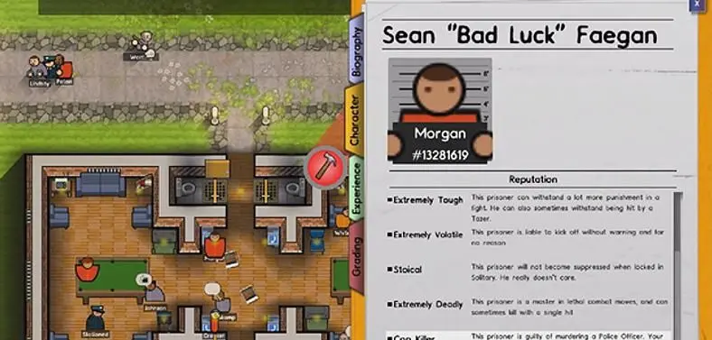 Prison Architect Alpha 25 adds 'wildcard reputations' to shatter the peace