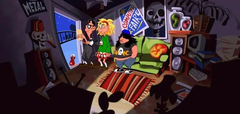 Double Fine releases new screenshots of Day of the Tentacle Remastered at IndieCade