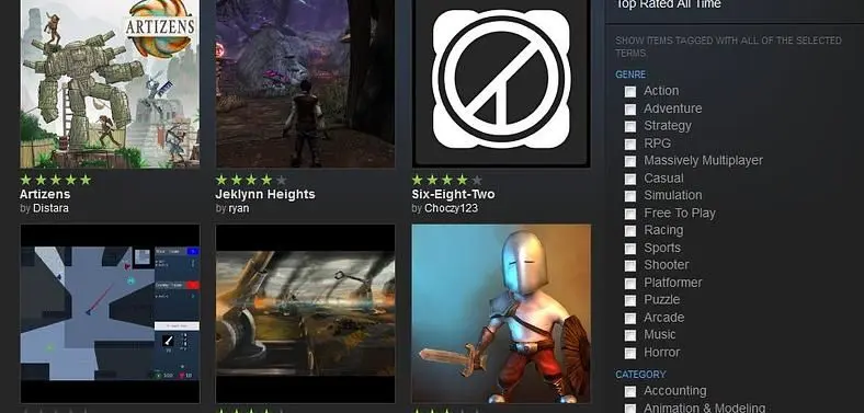 Steam Greenlight Concepts added by Valve
