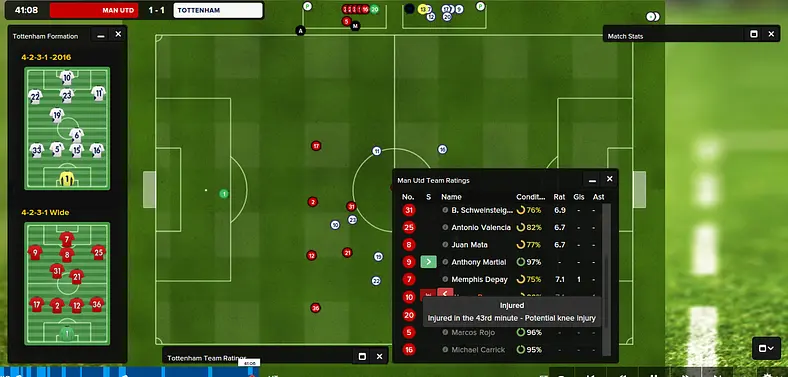 Fans and developer squabble over Football Manager 2016 injury model