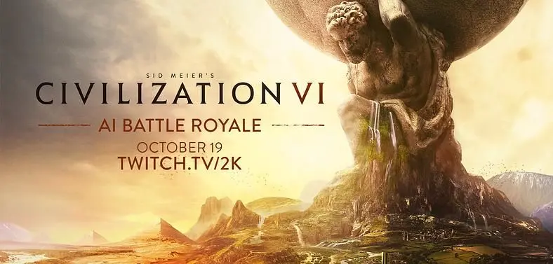 2K Games Announce Civilization VI ‘AI Battle Royale’ on Twitch 