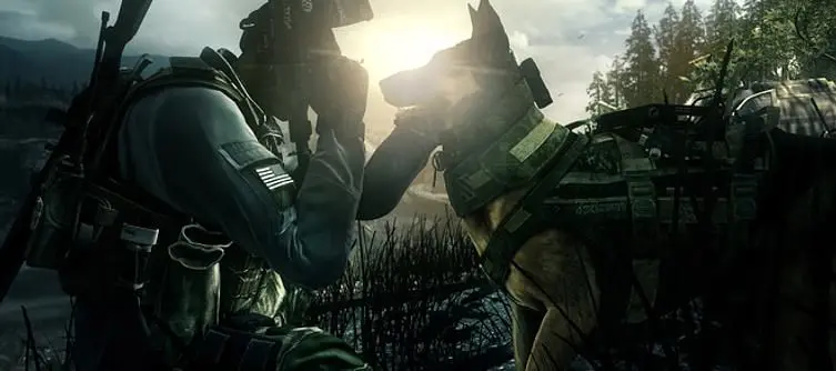 The dog in Call of DutY: Ghosts is officially named Riley