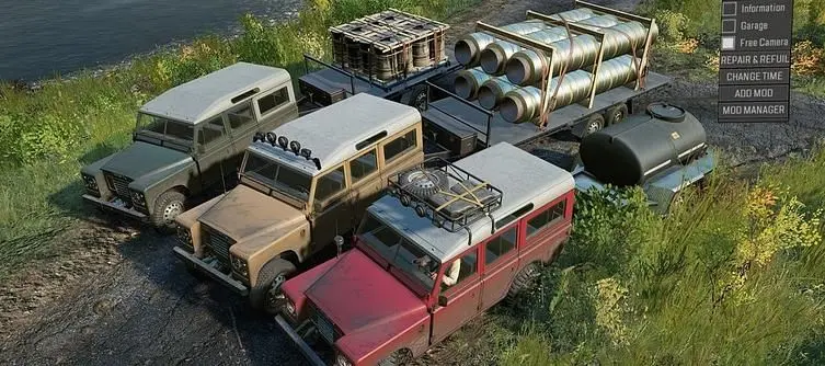 This SnowRunner Mod Lets You Drive the Classic Land Rover Series III