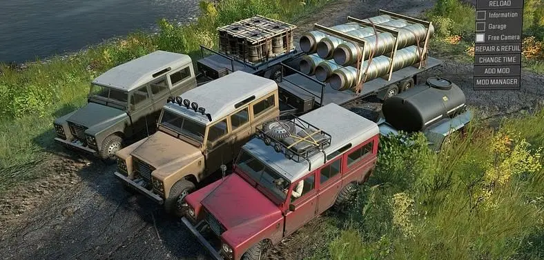This SnowRunner Mod Lets You Drive the Classic Land Rover Series III