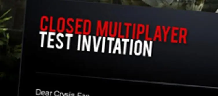 Crysis 2 multiplayer beta session Xbox 360 only "this time around"