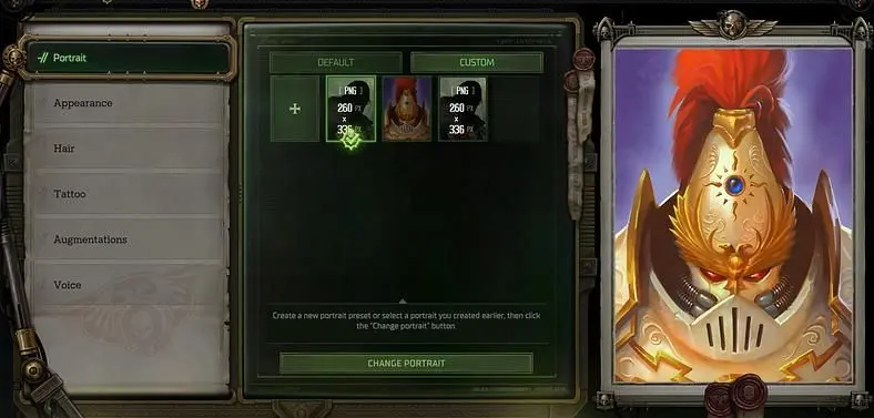 The Best Custom Portraits for Rogue Trader 