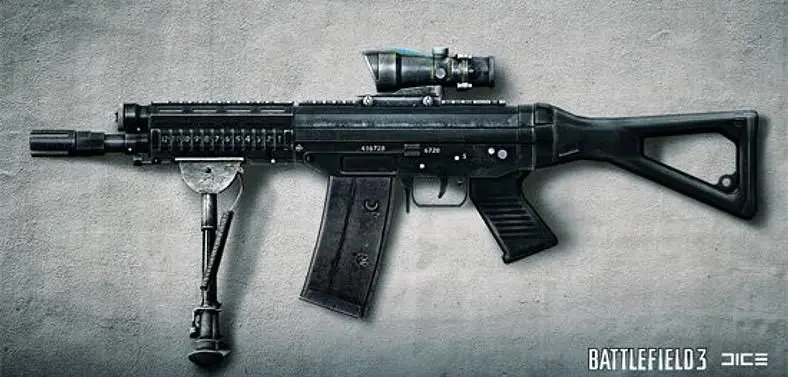Battlefield 3 gun customization explained
