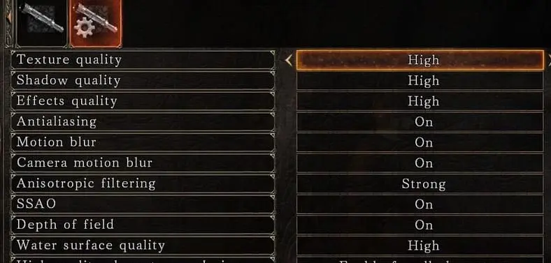 Dark Souls II on PC actually has graphics options this time