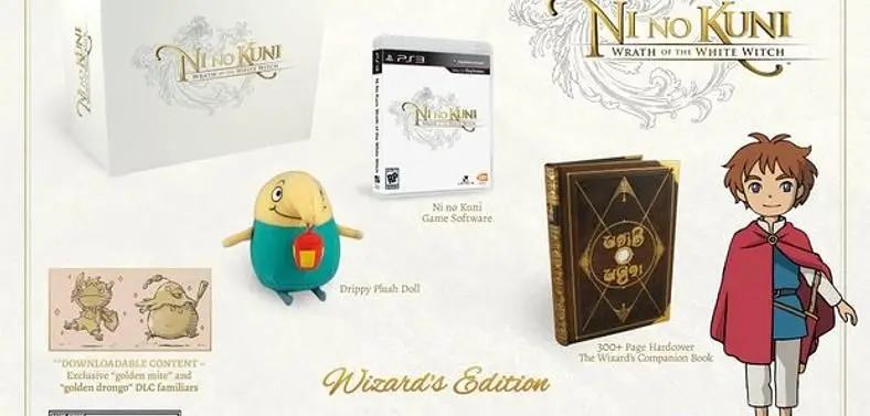 Wizard's Edition of Ni No Kuni: Wrath of the White Witch  revealed