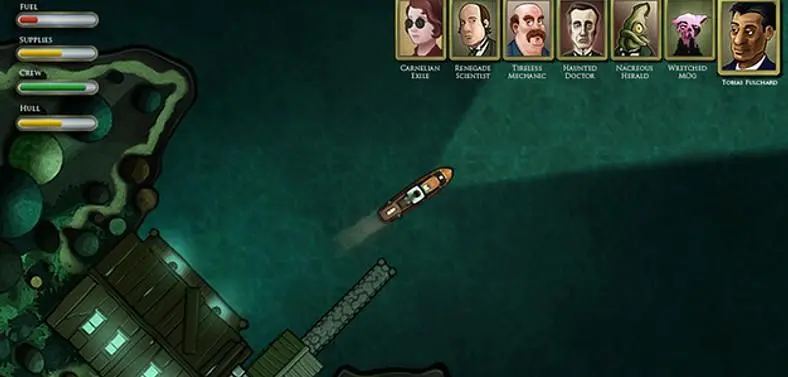 Sunless Sea about "exploration, survival and loneliness" on Victorian steamship