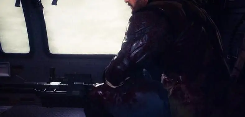 Kojima releases four Phantom Pain screenshots of a very bloody Snake